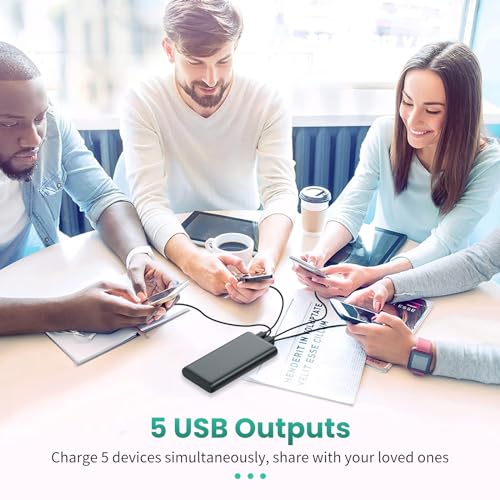 Portable Charger 38,800mAh Power Bank,PD USB C In&Out Fast Charging External Battery Pack,Travel Outdoor Essentials Portable Cell phone Charger Compatible with iPhone 17/16/15/14/13,Galaxy,Android etc - Image 6