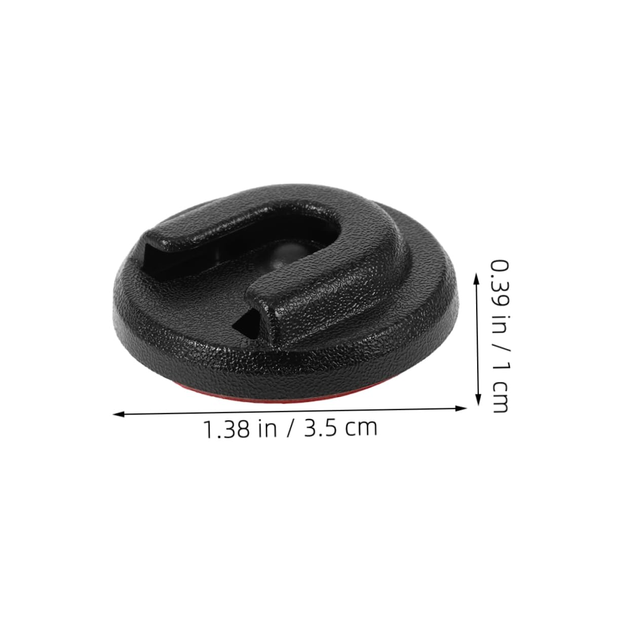 Yardwe Microphone Mount Radio Mic Holder Clip for Car and Motorcycle Metal Support Bracket