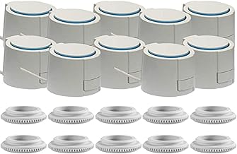 Actuator Set Alpha 5 Universal 230 V Pack of 10 | Type VA80 Fits on Heimeier/Kermi/Roth/Herb/Thermoval and other