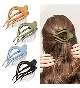 4'' Large Hair Clips 4pcs Alligator Cute Hair Clip for Thick Hair Big Hair Claw Clips for Women M...