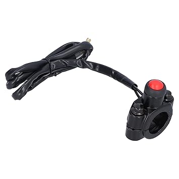 Motorcycle Engine Kill Button, Rustproof Handlebar Switch Universal for Scooter for ATV