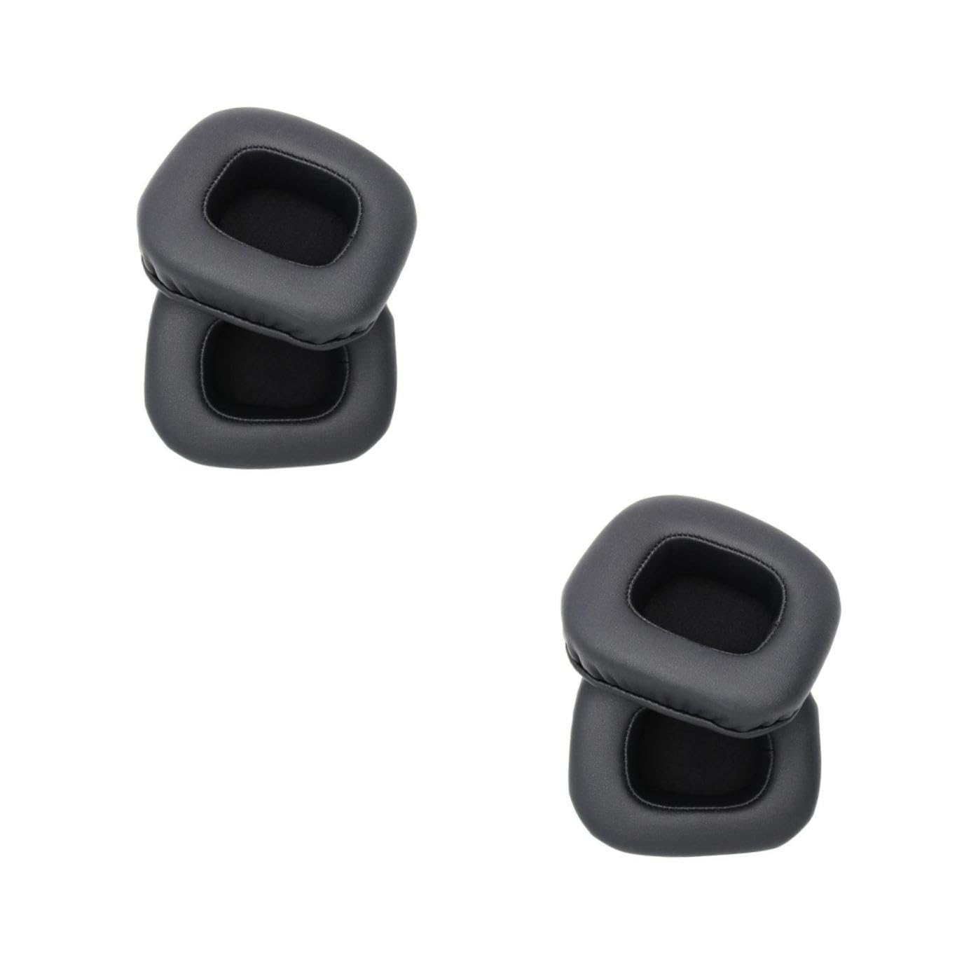 VILLCASE 3 Set Custodia in Spugna Per Cuffie Cuscino Di Ricambio Per Cuffie Cuscinetti Di Ricambio Per Cuffie Auricolari Wireless Cuffie Wireless Accessorio Per Le Cuffie Black 2 Pezzi * 3