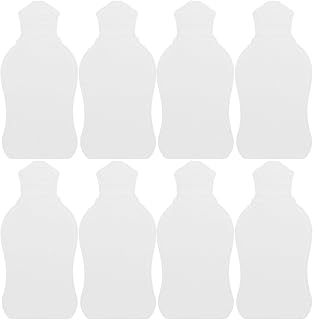 EXCEART Tiras De Teste De Perfume 20 Peças Descartáveis Frasco De Papel De Perfume Branco Testador De Fragrância Em Branco Tiras De Testador De Óleo Essencial De Algodão Para Perfume De