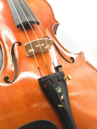 Cleopatra Nylon Handmade Violin Strings: Bonus E & A, Synthetic Core, Medium Gauge, Ball End, 4/4. #TOP1