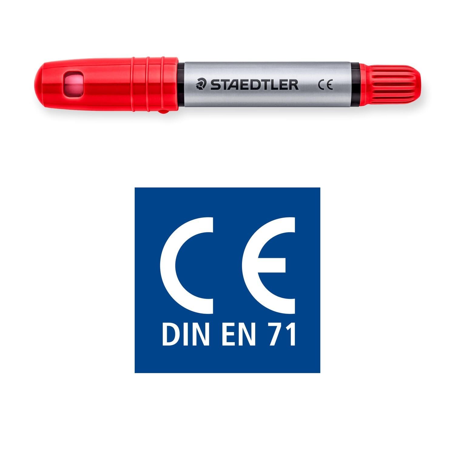 Staedtler 2390 C6 - Penne Colorate Gel - Basic - Colori Assortiti - Mina Morbida, Ideali Per Bambini