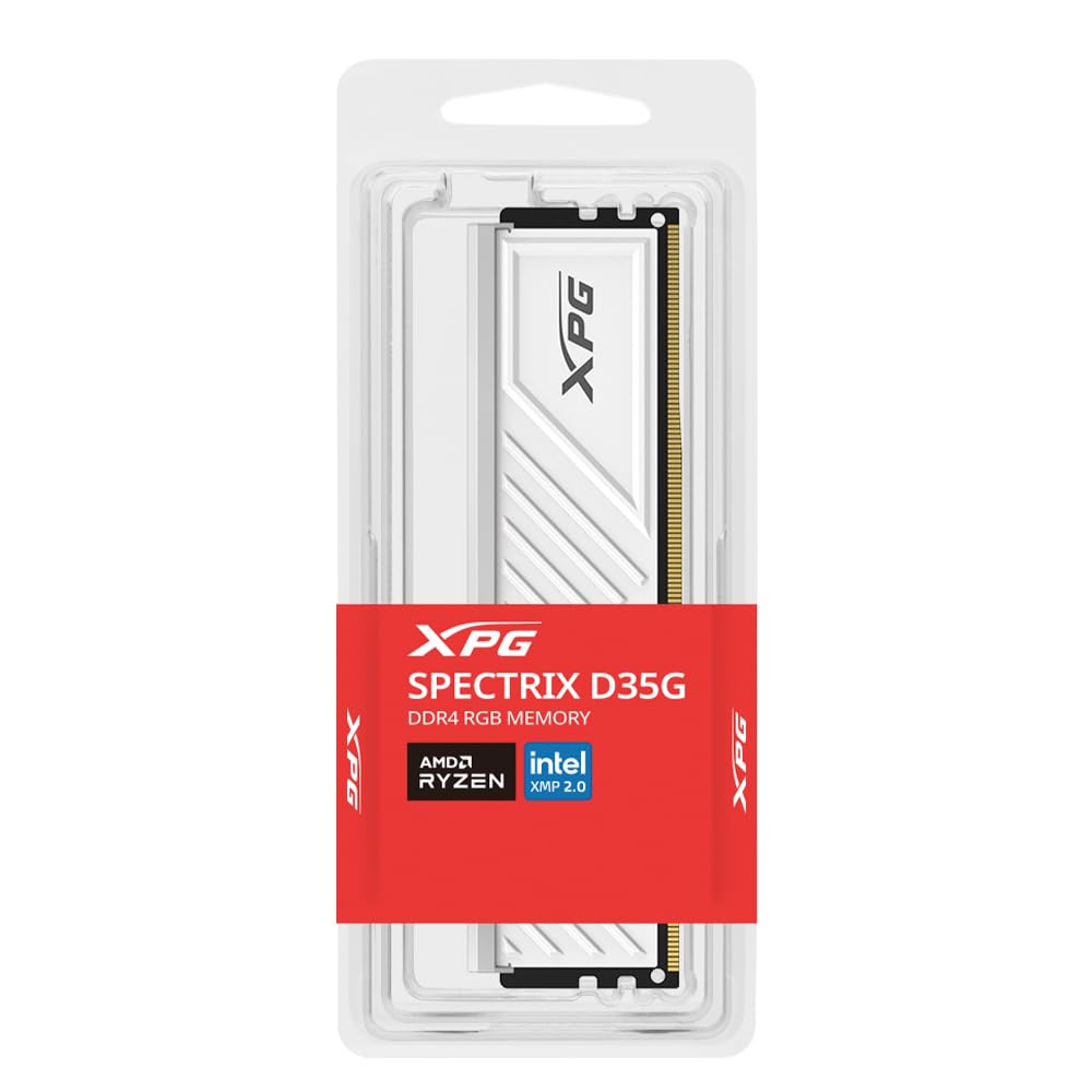 メモリー ADATA XPG DDR4-3200 16GB Memória Desktop Gamer Adata XPG Spectrix D35G RGB 16GB DDR4 3200