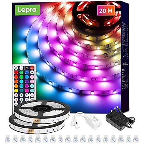 Tira LED Lepro 20M RGB Cover