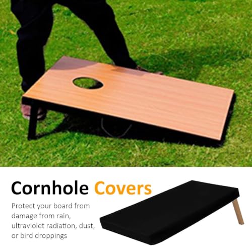 Tela Oxford para tablas con bolsillo protector e impermeable de cornhole 2