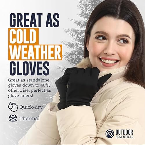 Outdooressentials Running Gloves - Touchscreen Men'S Winter Gloves thumb #4