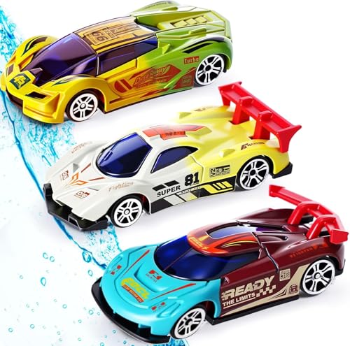 Coches Que Cambian de Color para Niños, 3 Piezas Coches Juguetes Niños, Coches...