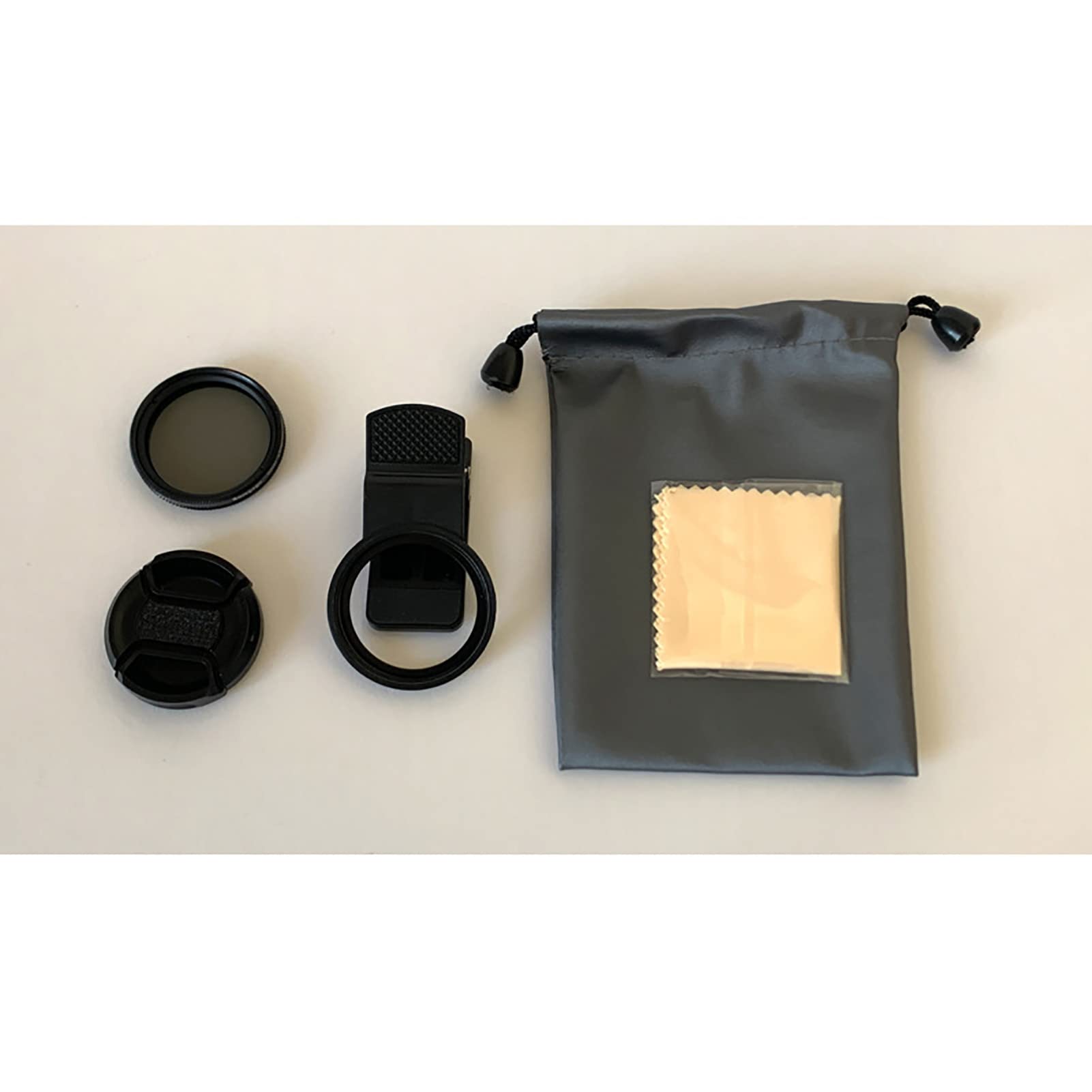 Akozon 37mm CPL Polaryzacyjny Filtr Obiektywu Przenośny Polaryzator Obiektyw Aparatu CPL Telefon Polaryzator Uniwersalny Klips na Kołowy Filtr Polaryzacyjny do Usuwania światła, Akozonu4anpozsk1