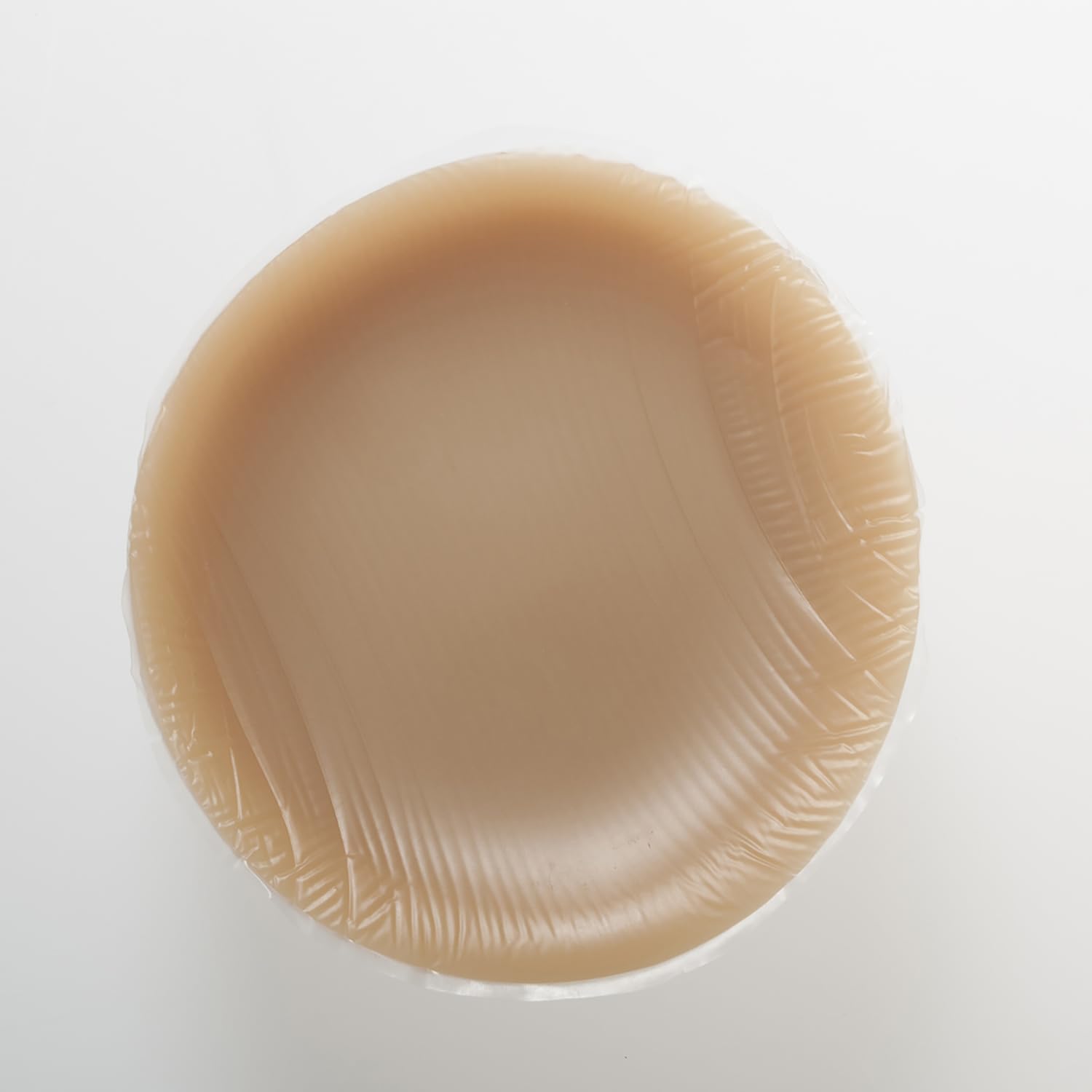 Adhesivo Mama de Silicona Sujetán Invisible Reutilizable Tetas Falsas Sin Correa Sin Dorso para Mujeres Transgénero,Mastectomía,Vestidos transversales - Un par(D Cup, Suntan)