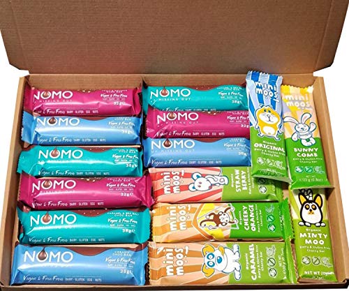 Chocolate Gift Nomo Schokoladenriegel Leckere vegane Schokolade Auswahlbox