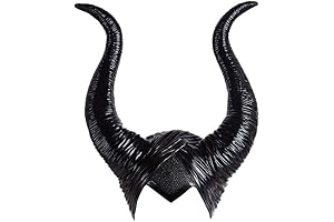 Deluxe Maleficent Horns Headband for Halloween Costume