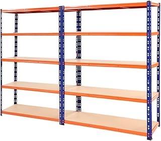 Giantz 2.4M x 1.8M Garage Shelving, Warehouse Racking System Rack Storage Shelves Industrial Commercial Organize Capacity,...