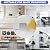 SEISSO Drywall Repair Kit, Spackle Wall Caulk Fillers, 3 Pcs Wall Mending Agent and 4 Pcs Wall Patch, Wall Repair Paste Plaster for Wall Cracks, Graffiti, Whitewall Hole Filler with Scraper, Sandpaper