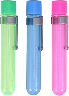 Toyvian 12Pcs Brinquedos De Bolhas Brinquedos De Banho Bastões De Bolhas Varinha De Bolhas Tubos De Bolhas Para Tomar Um Banho Garrafa De Vinho