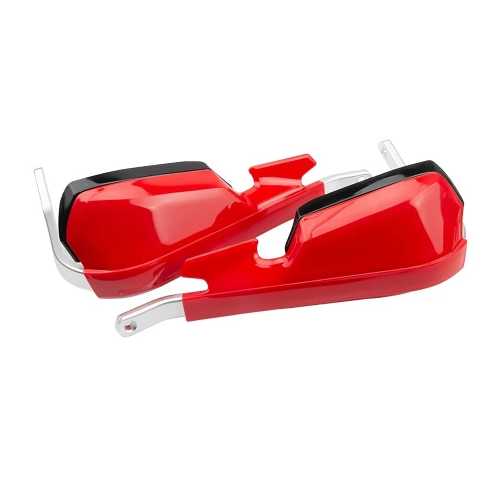 Protection Main Moto Guidon Pour SUZUKI Pour YZ Dirt Bike ATV Protège-mains Moto Hors Route Accessoires Motos Protège-mains Anti-étui(Red)