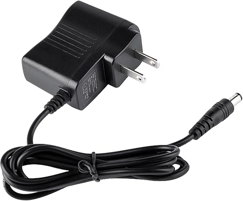 Adaptador ACDC Fuente de alimentación de repuesto para básculas Camry y Bromech, cable cargador electrónico para báscula comercial de alimentos negro