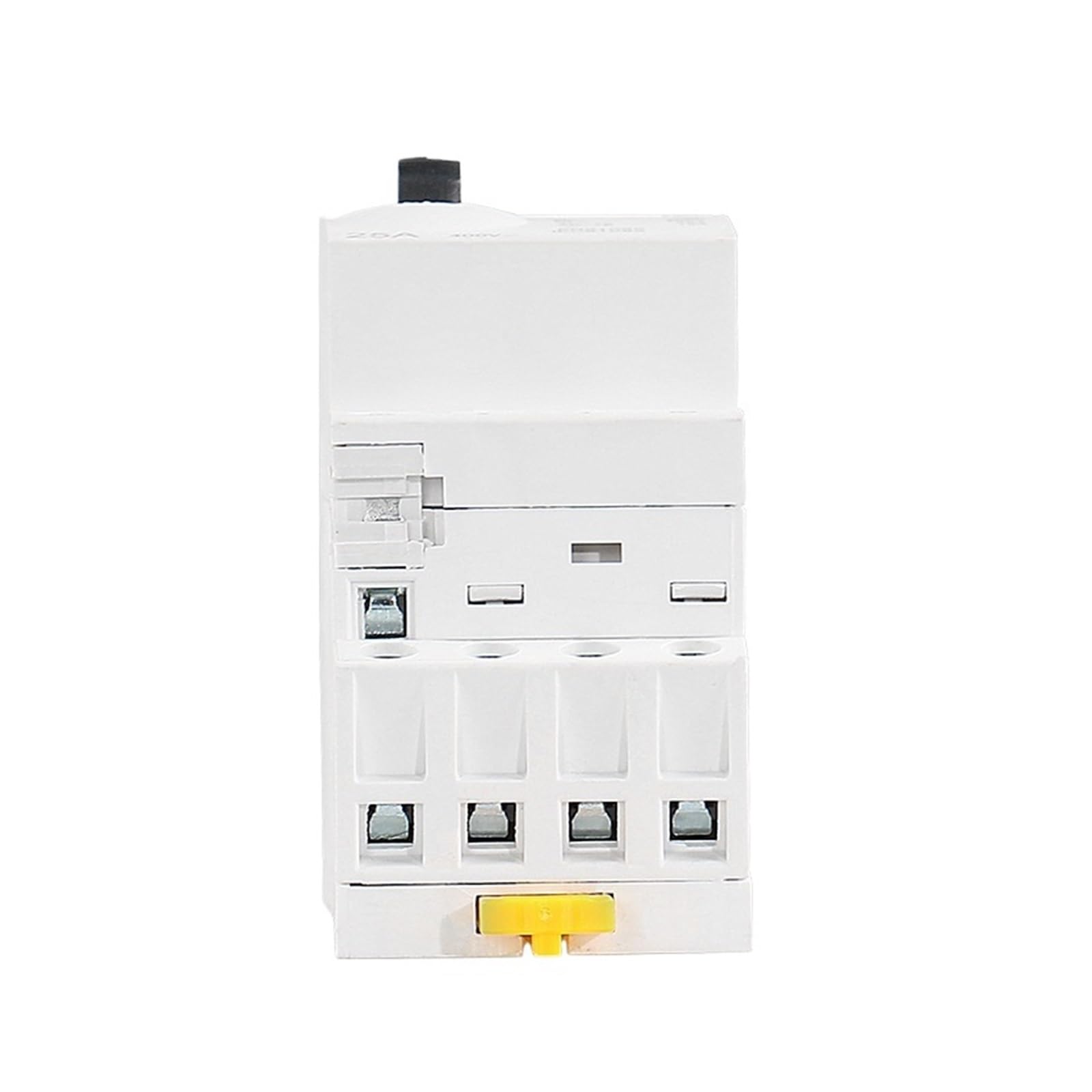 Stycznik 4P 63A 4NO lub 2NC2NO 220V/230V 50/60HZ Modułowa prowadnica AC w domu Obsługa ręczna(4P 63A 4NO 220V)