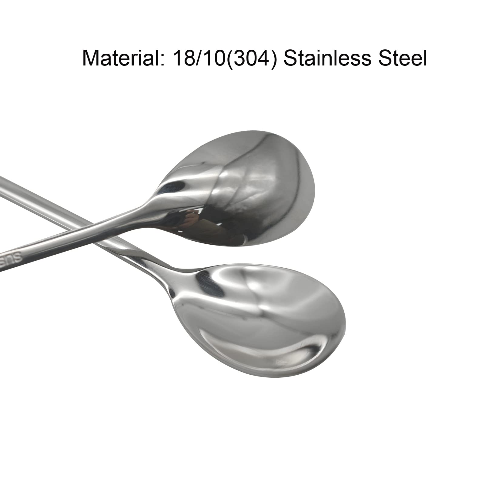 Amazon.co.jp: Pinenjoy 2 in 1 スプーンフォークコンボ 5インチ 18/10