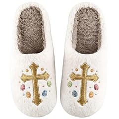 Gold Cross Slippers