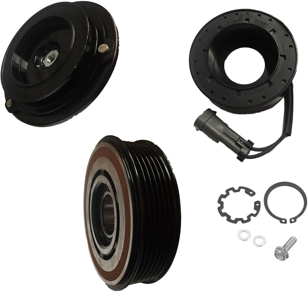 AC COMPRESSOR CLUTCH KIT FITS: 2002-2006 GMC Sierra 3500 8 CYL 6.6L