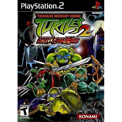 TMNT 2 Battle Nexus - PS2 Cover