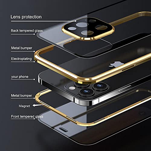 Coque de protection iPhone 15 Pro Max en métal premium avec boucle de sécurité