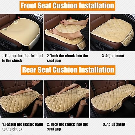 Cuscino del Seggiolino Auto per Skoda Superb I 2001-2008, Cuscini Sedile Anteriore Posteriore Comodo Traspirante Antiscivolo