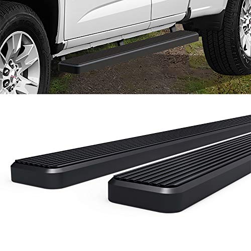 Estribos HD Ridez Acero inoxidable Negro 5" para Camioneta miniatura 4
