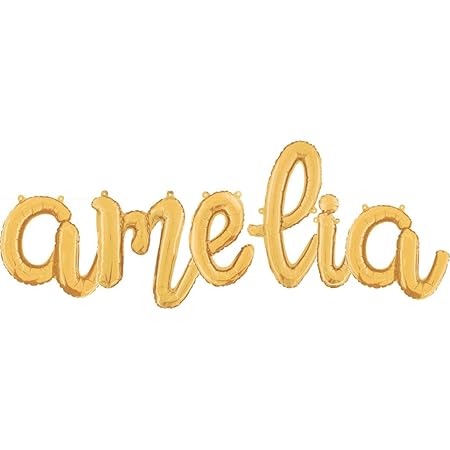 Toyland Ballons A Lettres Avec Ecritures Dore De 14 Amelia Les 10 Meilleurs Prenoms De Fille 18 Amazon Fr Jeux Et Jouets Toyland Ballons A Lettres Avec Ecritures Dore De 14 Amelia Les 10 Meilleurs Prenoms De Fille 18 Amazon Fr Jeux Et Jouets