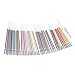 48Colors 0.38mm Gel Pen Refills for Metallic Pastel Stationery
