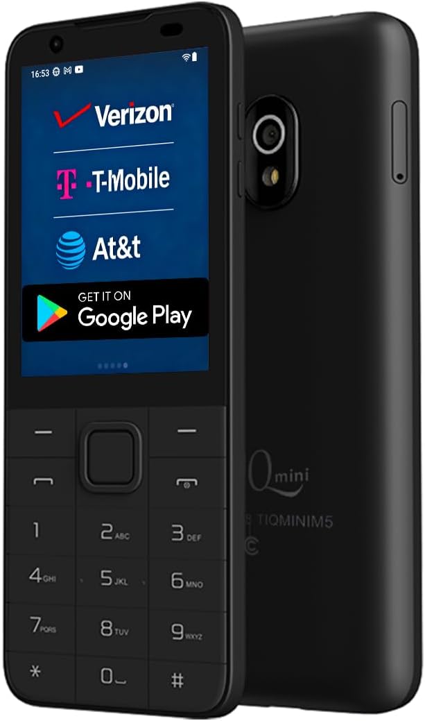 M5 2025 Enhanced 4G Phone (Android 13): No Overheating | Longer Battery | Ultra-Smooth Performance + Effortless Dual SIM & Dual-Mode Android Auto