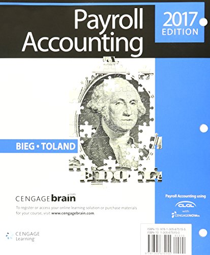 Bundle: Payroll Accounting 2017 (with CengageNOWv2, 1 term Printed Access Card), Loose-Leaf Version, 27th + Access Sticker for LMS Integrated CengageNOWv2 Bundles Payroll Accounting 2017 - Image 2