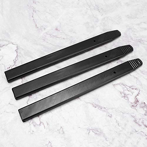 Image of Tire Bead Tool Protector Sleeves 3 Pack - Pry Bar Scratch Guards for Tire Changing, Wheel Protection, Anti-Slip Nylon Polymer Covers, Universal Fit for Most Tire Changer Levers