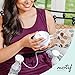 Motif Medical Breast Pump Tubing for Motif Twist - Pump Tubing Replacement W/Connectors - Easy-to-Replace Lactation Tube - Essential Breast Pump Parts for Pump Maintenance (32”, 2 Tubes)