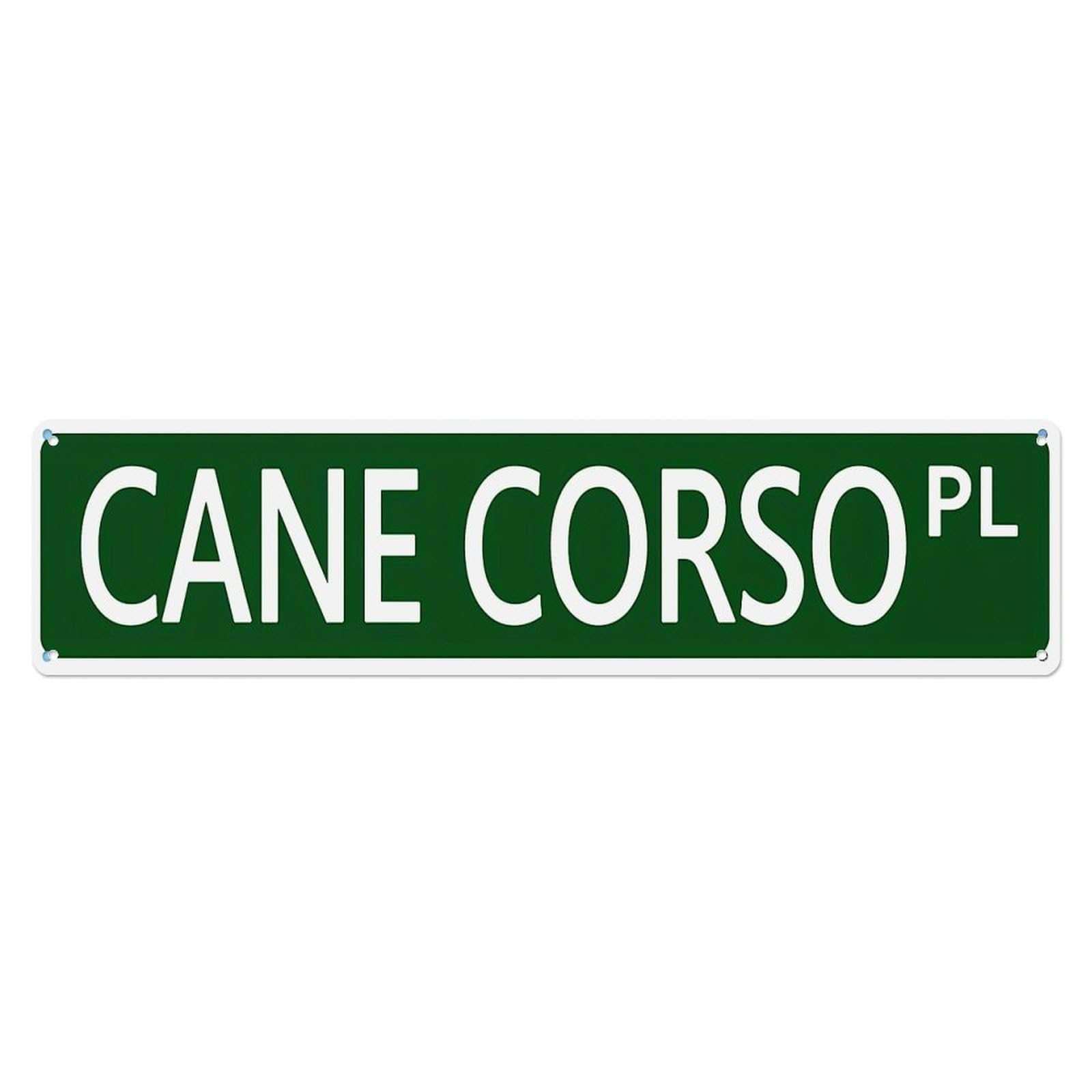 Jdyaojiesheng Vintage Cane Corso Plaque Sign Tin Sign Retro Metal Wall Decor Metal Poster, Home Bar Garage Farmhouse Cafe Wall Art Decoration 4X16inch