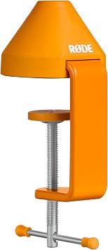Rode PSA1+ Desk-Mounted Broadcast Microphone Boom Arm (Orange) with Orange Premium XLR Cable (3m)