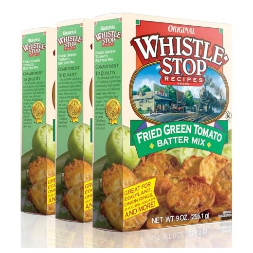 Original WhistleStop Cafe Recipes | Fried Green Tomato Batter Mix | 9-oz | Case of 3