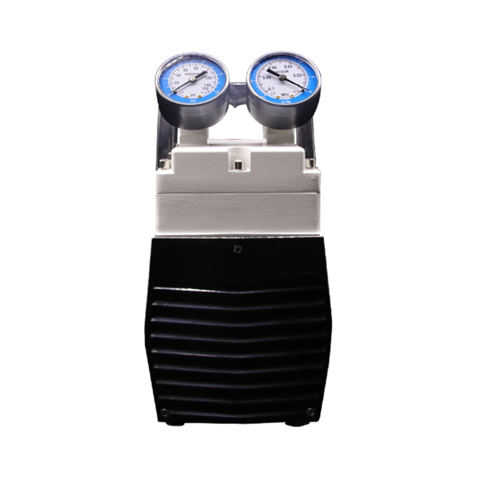 Bomba de vacío de diafragma sin aceite, bomba de filtro de laboratorio de 30L, bomba de presión negativa portátil silenciosa, equipo de laboratorio de protección ambiental Amplia Resistencia QuíMica(L