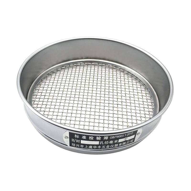 sprzęt laboratoryjny Sito testowe ze stali nierdzewnej Standardowe sito testowe o średnicy oczek 4/10/20/60 Mesh(20 measuring 0.9mm)