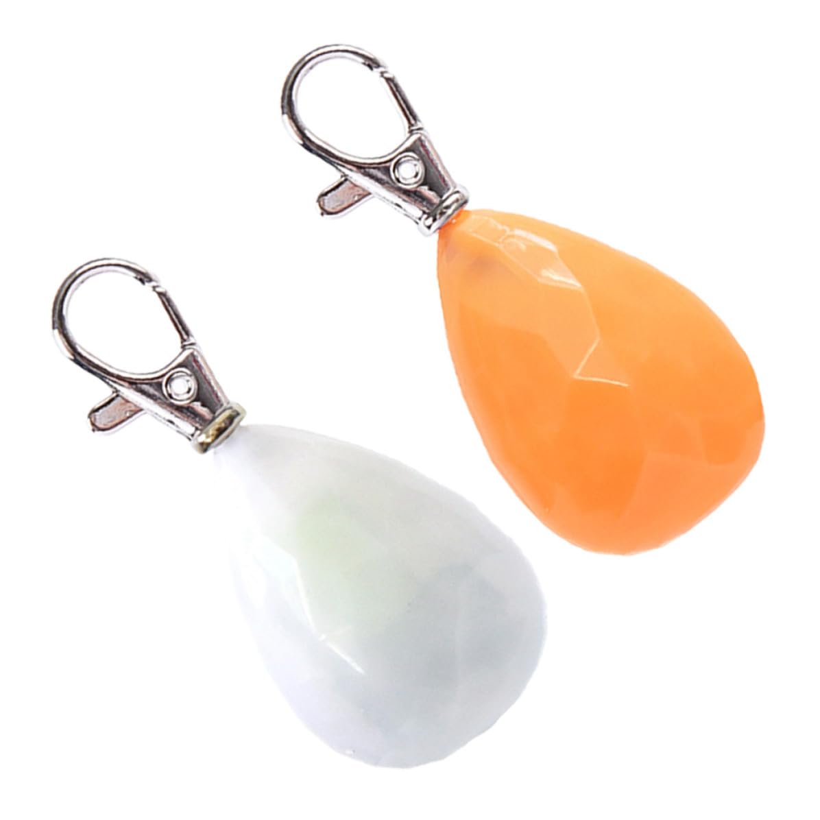 Pendentif lumineux pour chien orange idéal pour les balades de nuit en forêt ou ville