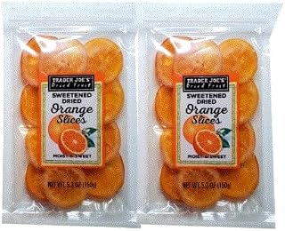 Trader Joe's Sweetened Dried Orange Slices - 2 pack