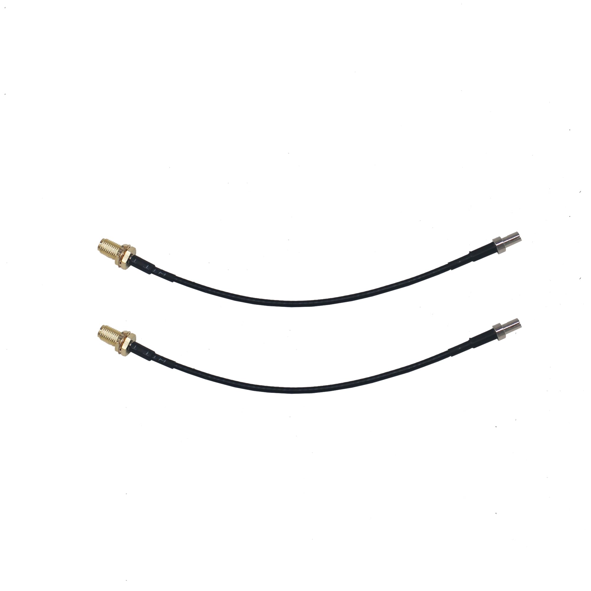 Adattatore coassiale SMA a TS9 Cavo RG316 15 cm 2 pezzi | Robusto e flessibile | Per antenne, router, modem, gateway