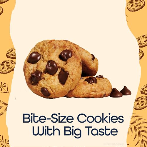 Image of Famous Amos Original Recipe Chocolate Chip Bite-Size Cookies, 30 Pack Box, 30 oz