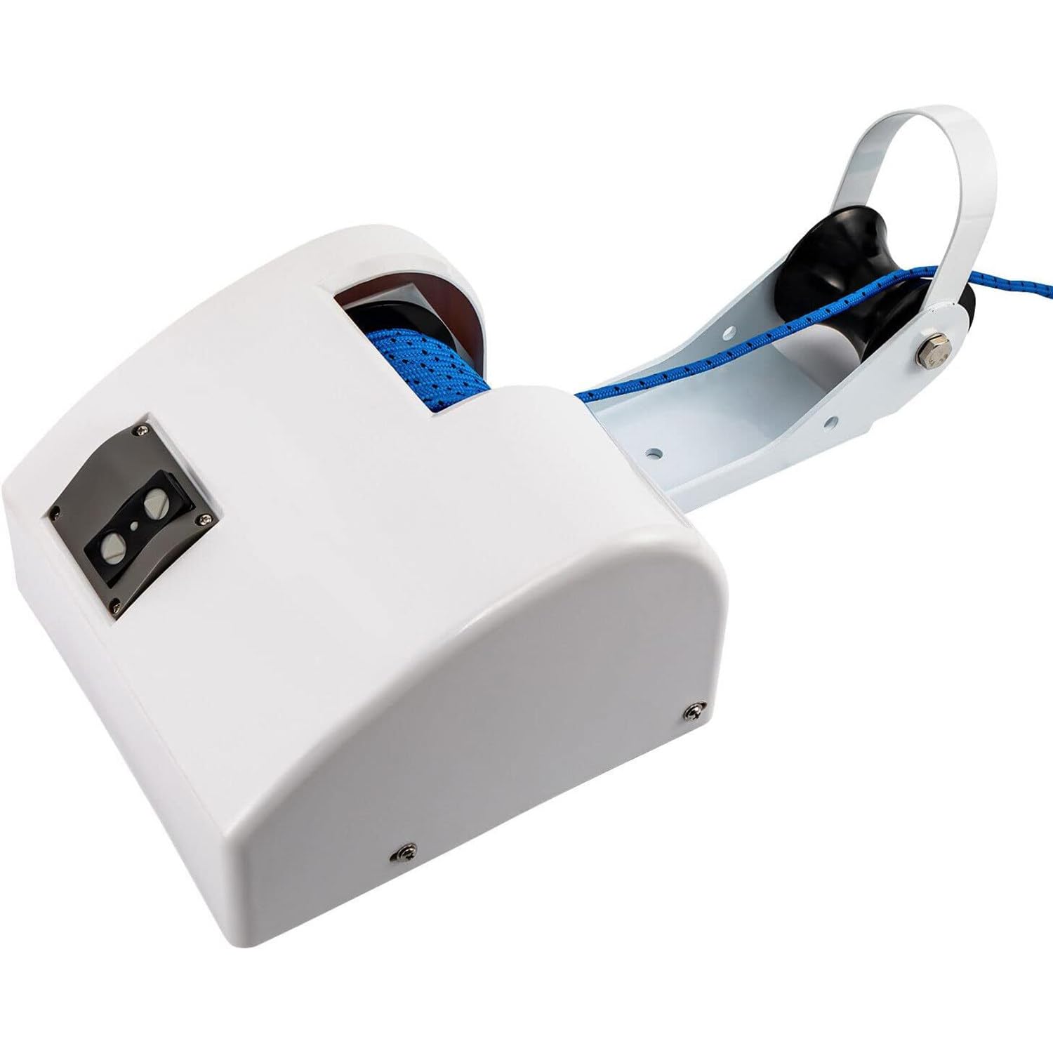 Verricello elettrico di ancoraggio 12 V 40 libbre con telecomando wireless per acqua salata - Salpa ancora marino durevole per nautica