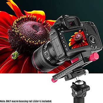 Neewer All Metal Wormdrive Macro Focusing Focus Rail Slider Close Up Shooting Clamp Plate 115mm Adjustment With 1 4 Inch Screw Head For Dslr Cameras Tripod Ballhead Arca Rrs Lever Clamp Compatible Amazon Ae Electronics