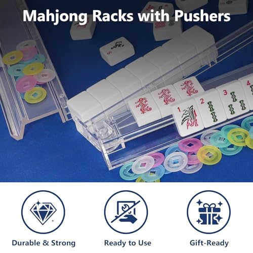 Accesorios Mahjong racks y pushers set x4 miniatura 5