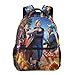 Qiyuanmengyi Erwachsene Kinder Schultaschen Tagesrucksack Reise Doc_Tor Poster W_Ho Teens Laptop Tasche Schule Büchertasche Geschenk